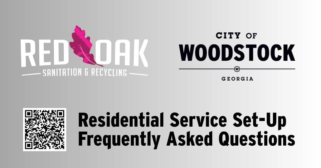 Red Oak Sanitation Adds FAQ Page as Woodstock Residents Sort Out New Garbage and Recycling Service