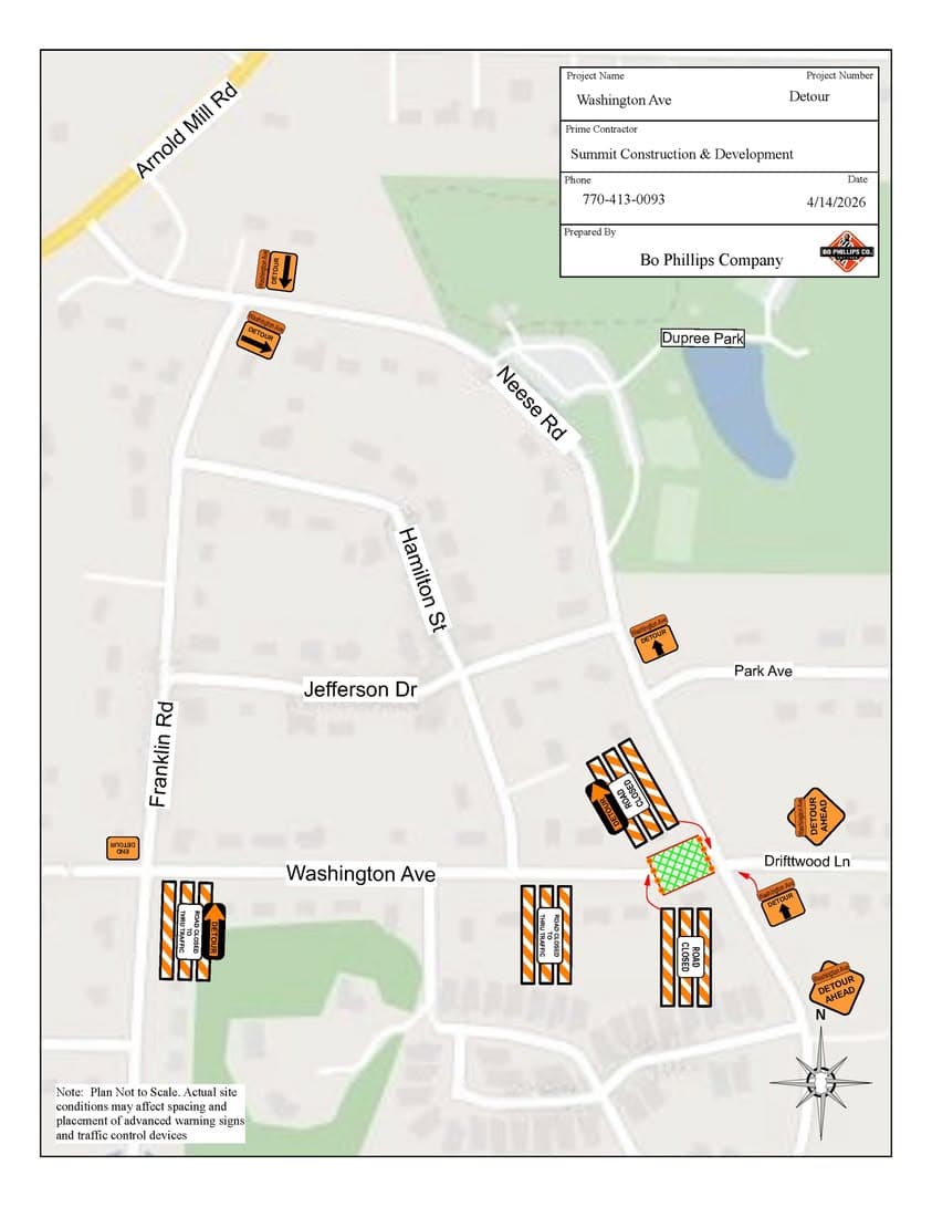 Washington Avenue Closing for Up to 100 Days Starting Late April, Here's What Drivers Need to Know