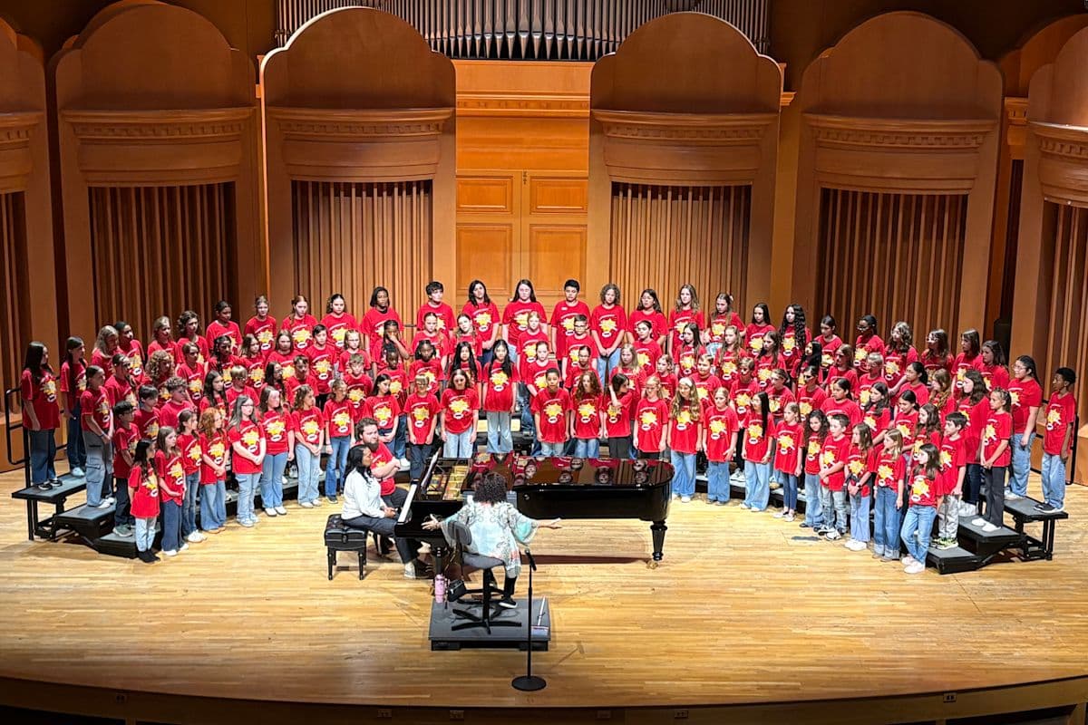 More Than 100 CCSD Elementary Students Take the Stage at Annual Honor Chorus Concert