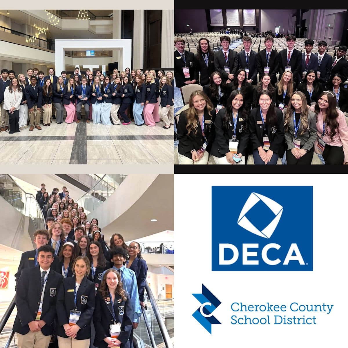 Cherokee County DECA Students Sweep State Honors, Head to International Competition