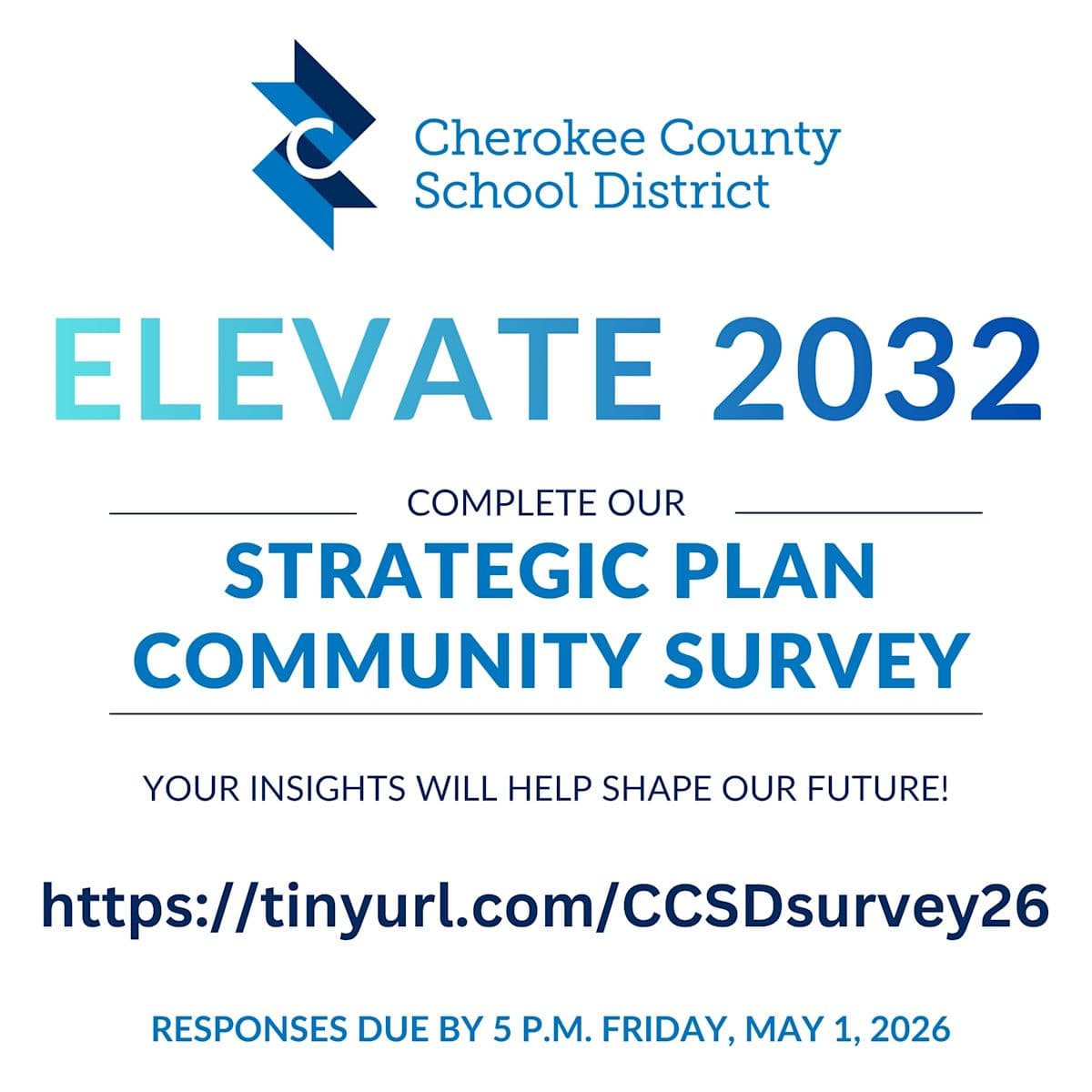 Cherokee County School District Wants Your Voice in Shaping 'Elevate 2032', But the Window Closes May 1