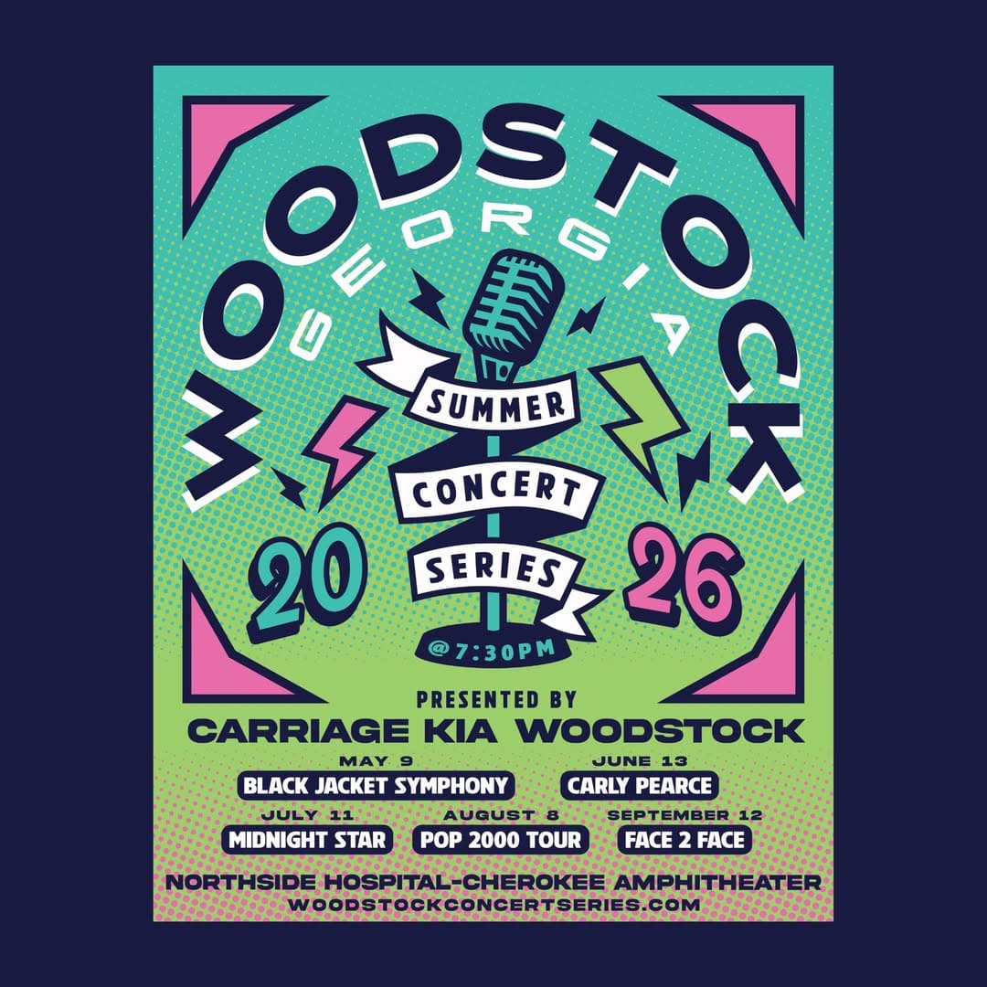 Woodstock Summer Concert Series Returns May 9 with Five Shows Spanning Classic Rock to Contemporary Country