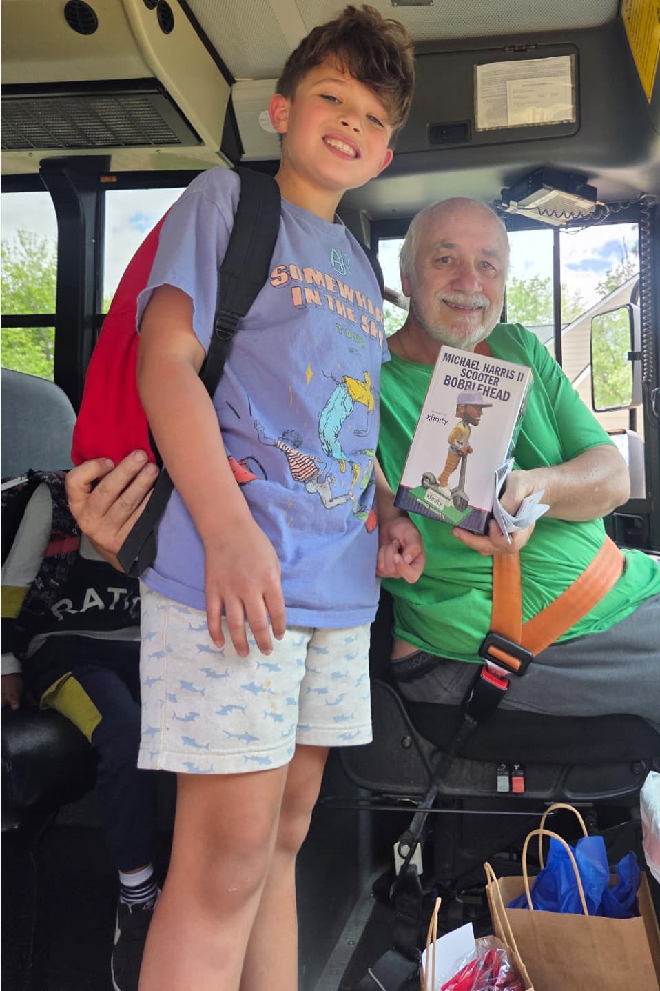A Third-Grader's Letter Put This Cherokee County Bus Driver on the Braves' Radar