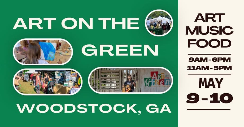 Art on the Green Returns to Downtown Woodstock May 9-10