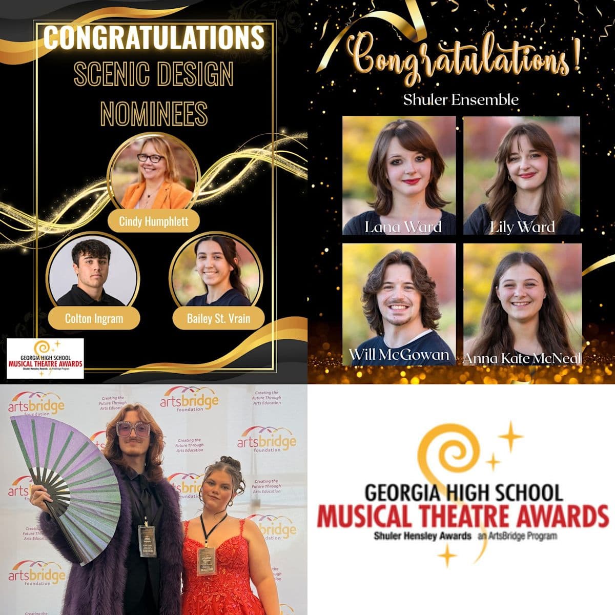 Cherokee County Students Shine at Georgia's Premier High School Theatre Awards