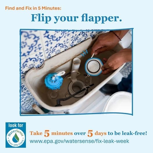 City of Woodstock Encourages Residents to Participate in Fix a Leak Week, March 16-22