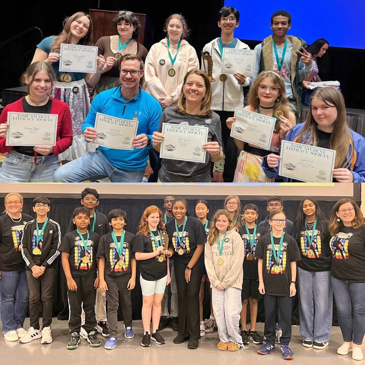 Cherokee County Schools Sweep State Reading Bowl, Claim First Place at Both Middle and High School Levels