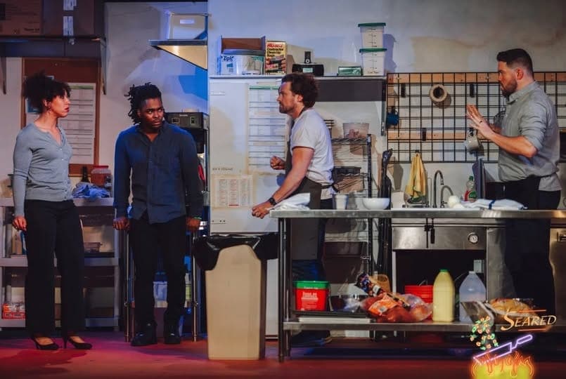 Woodstock Arts Opens 'Seared' With a Fully Functional Kitchen Onstage