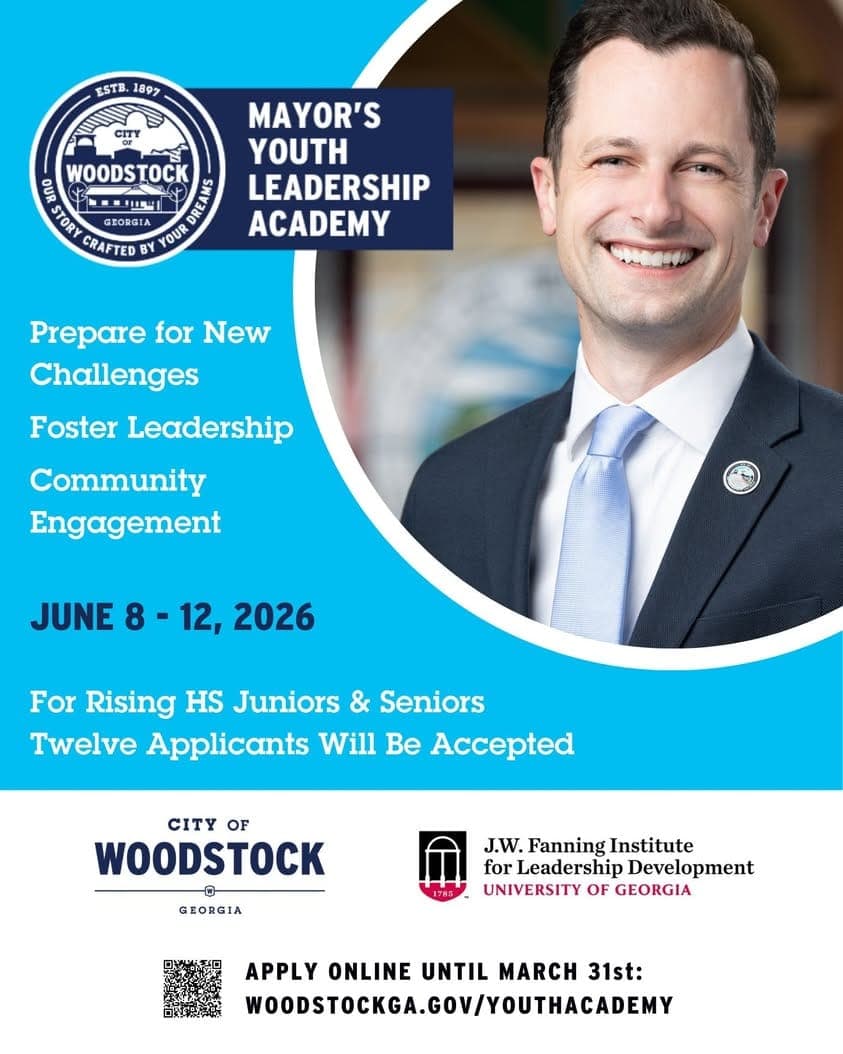 Woodstock Mayor's Youth Leadership Academy Accepting Applications Through March 31