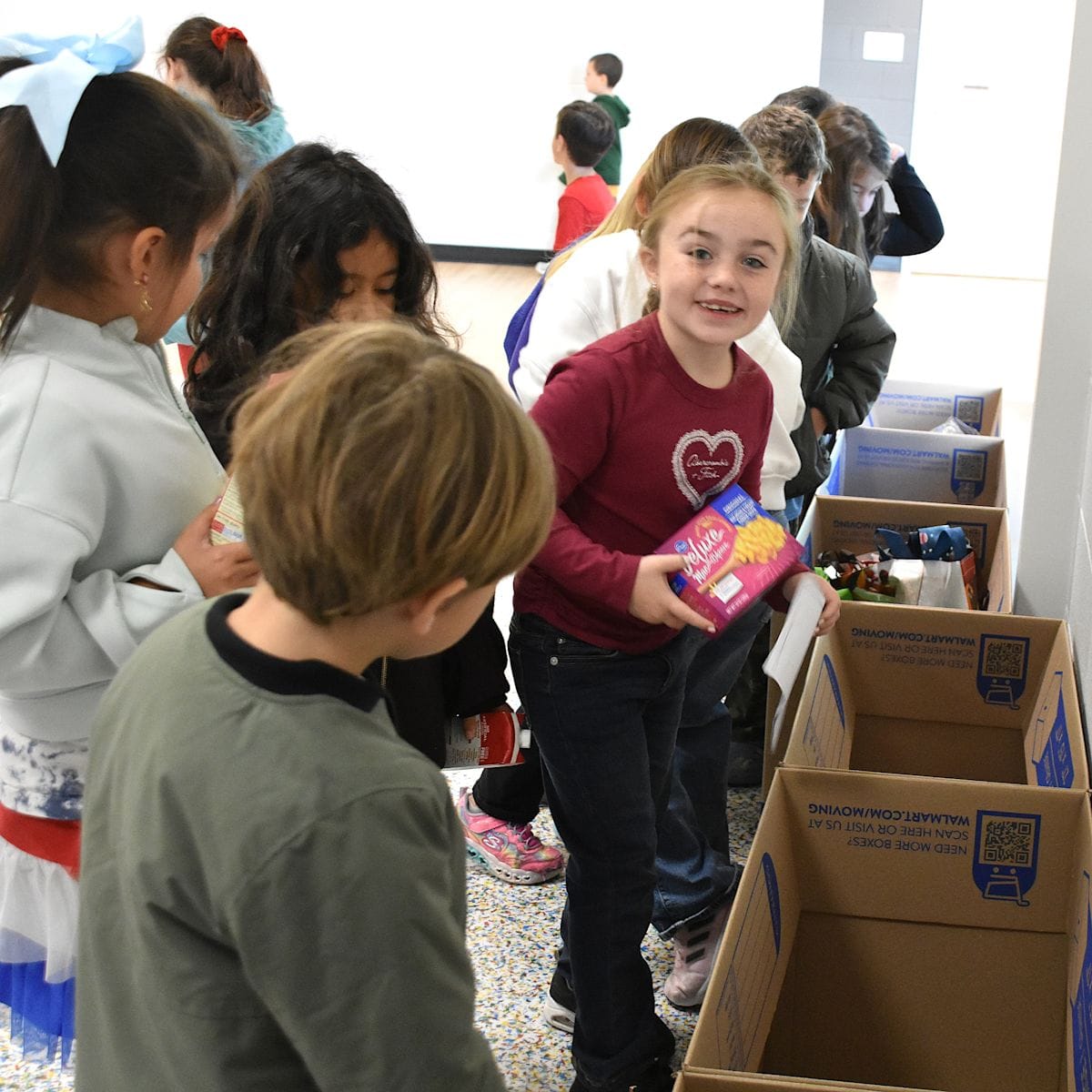 Cherokee County Students Mark Thanksgiving with Service Projects and Record Donations