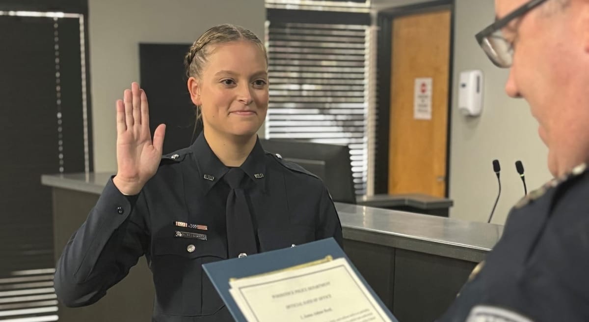 Woodstock Police Welcomes New Officer Following Academy Graduation