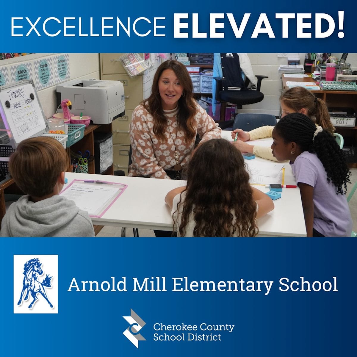 Arnold Mill Elementary Reports Major Gains in Student Progress