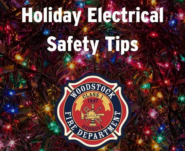 Woodstock Fire Department releases holiday electrical safety guidelines