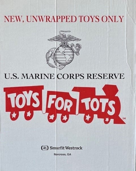 Station 14 Reports Record Donations for Toys for Tots