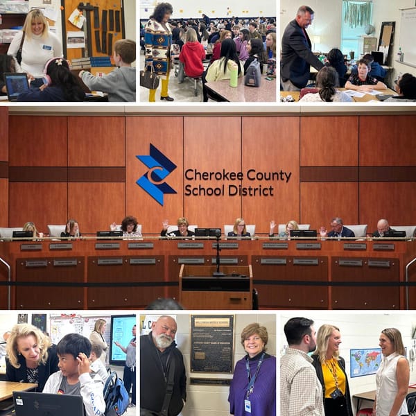 Cherokee County Schools Honor Board Members During Recognition Month