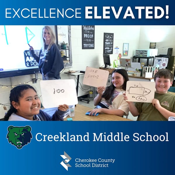 Creekland Middle School Achieves Significant Gains in State Testing